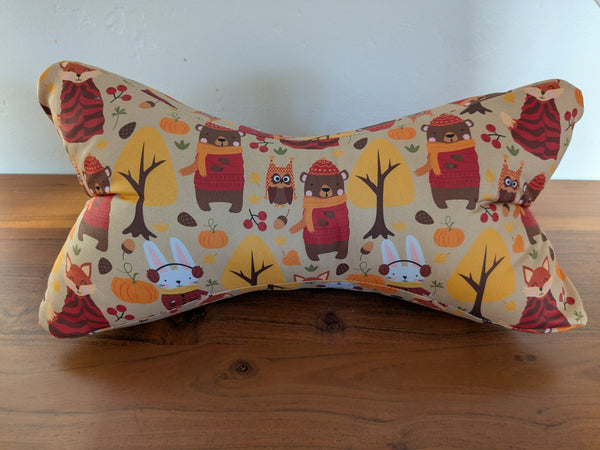 Coussin de lecture & Protège-livre ajustable AUBORIA – Motif  | Fait main