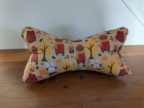 Coussin de lecture & Protège-livre ajustable AUBORIA – Motif  | Fait main