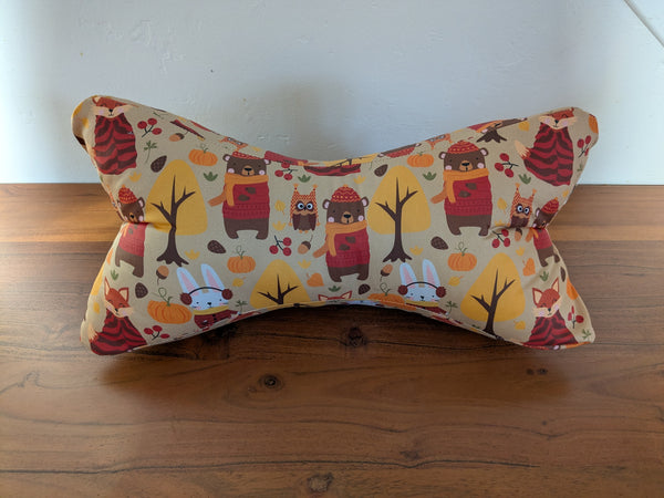 Coussin de lecture & Protège-livre ajustable AUBORIA – Motif  | Fait main