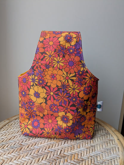 Sac à projet tricot ou crochet nomade poignet