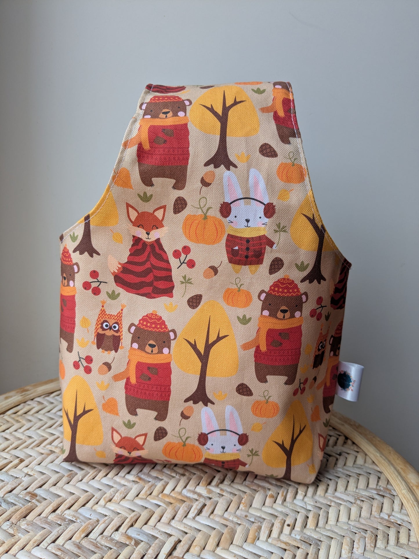 Sac à projet tricot ou crochet nomade poignet