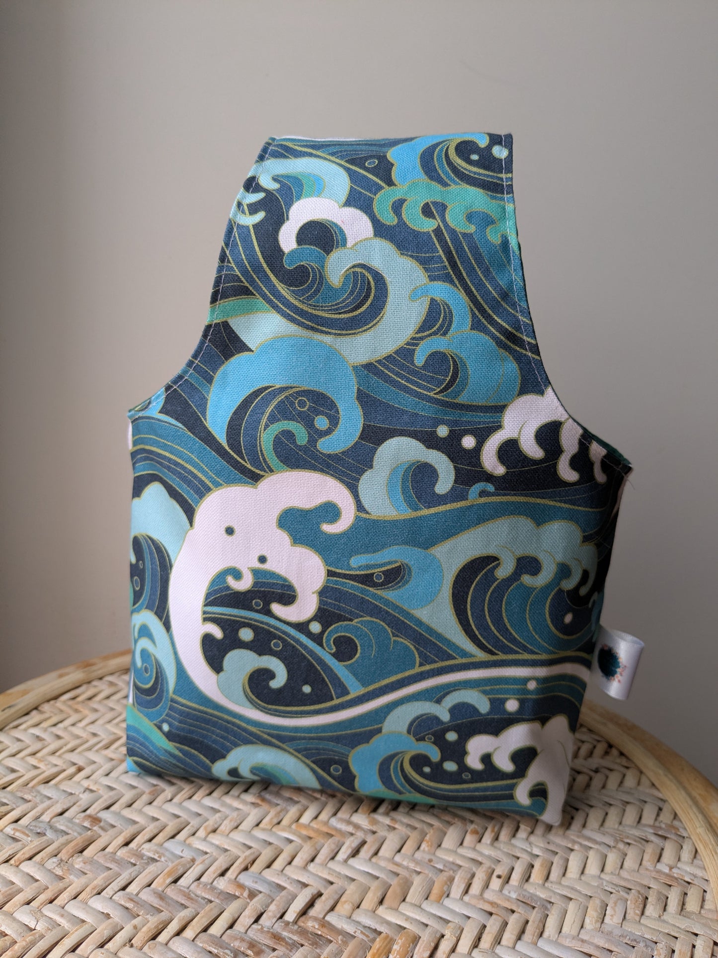 Sac à projet tricot ou crochet nomade poignet