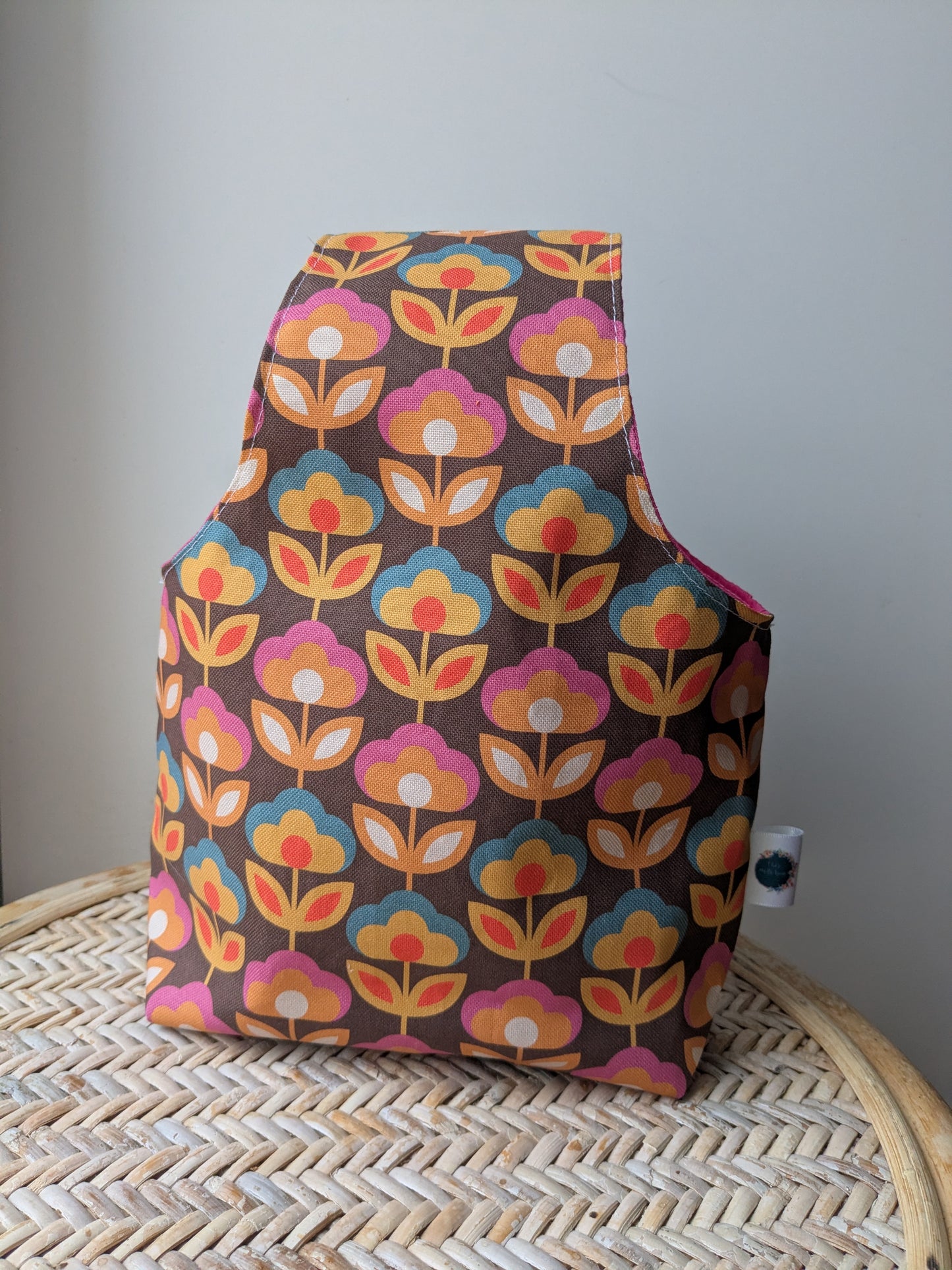 Sac à projet tricot ou crochet nomade poignet