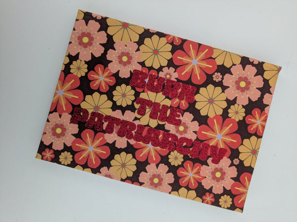 Carnets A5 Féministes reliés à la main paillettes