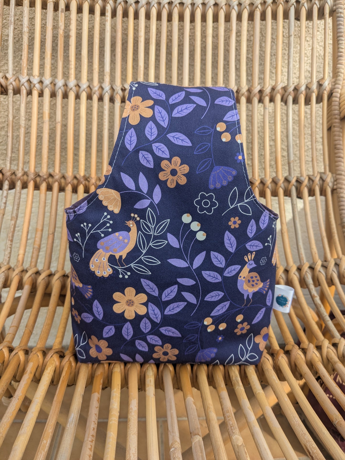 Sac à projet tricot ou crochet nomade poignet