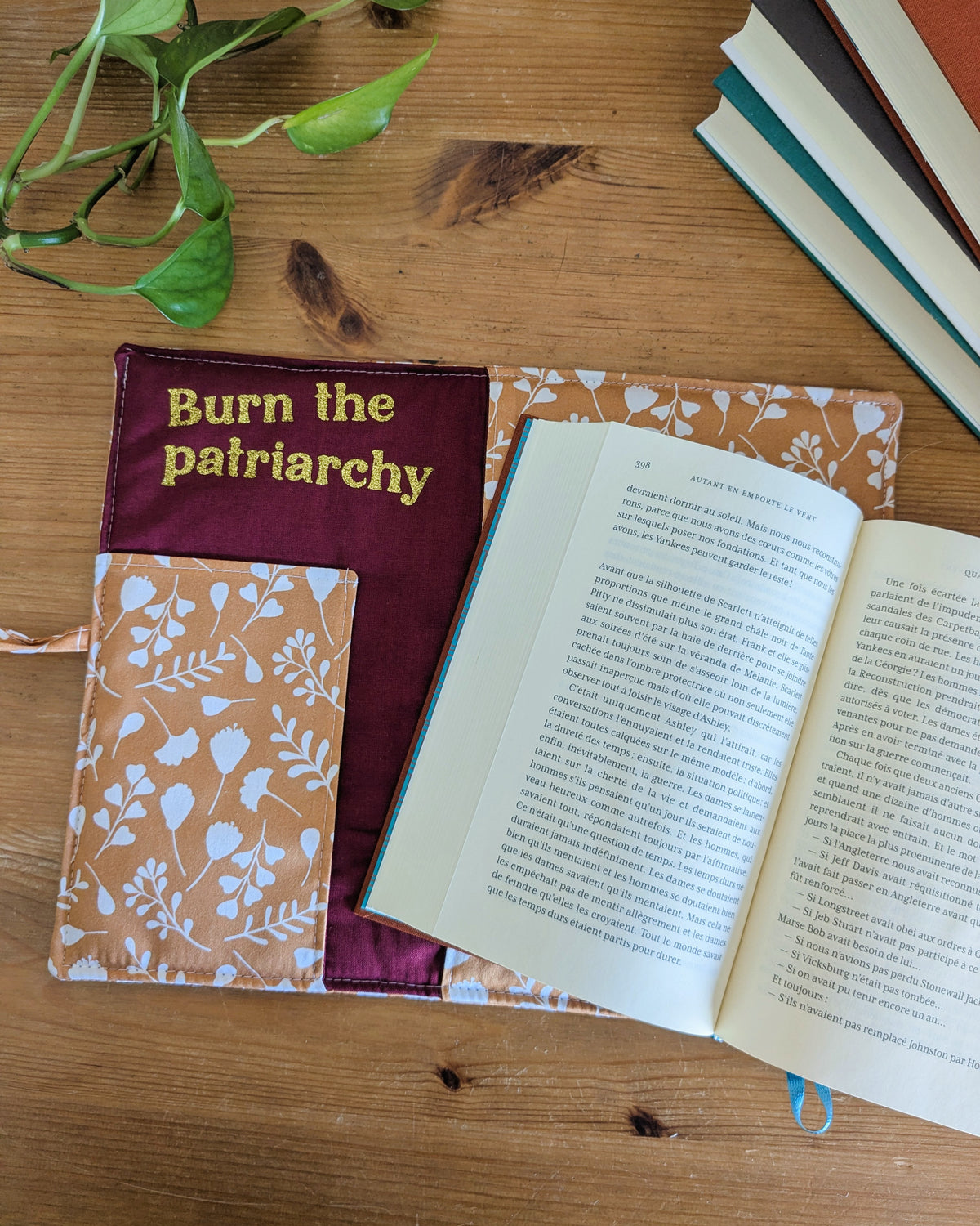 Pochette livre burn the patriarchy
