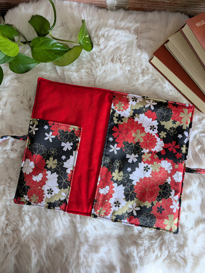Pochette livre liseuse rangement stylo