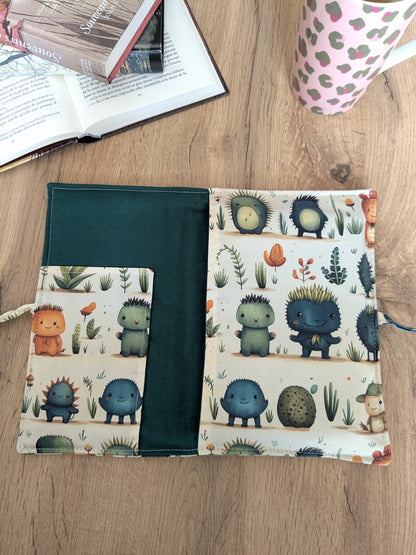 Pochette livre kindle plantes mignonnes 