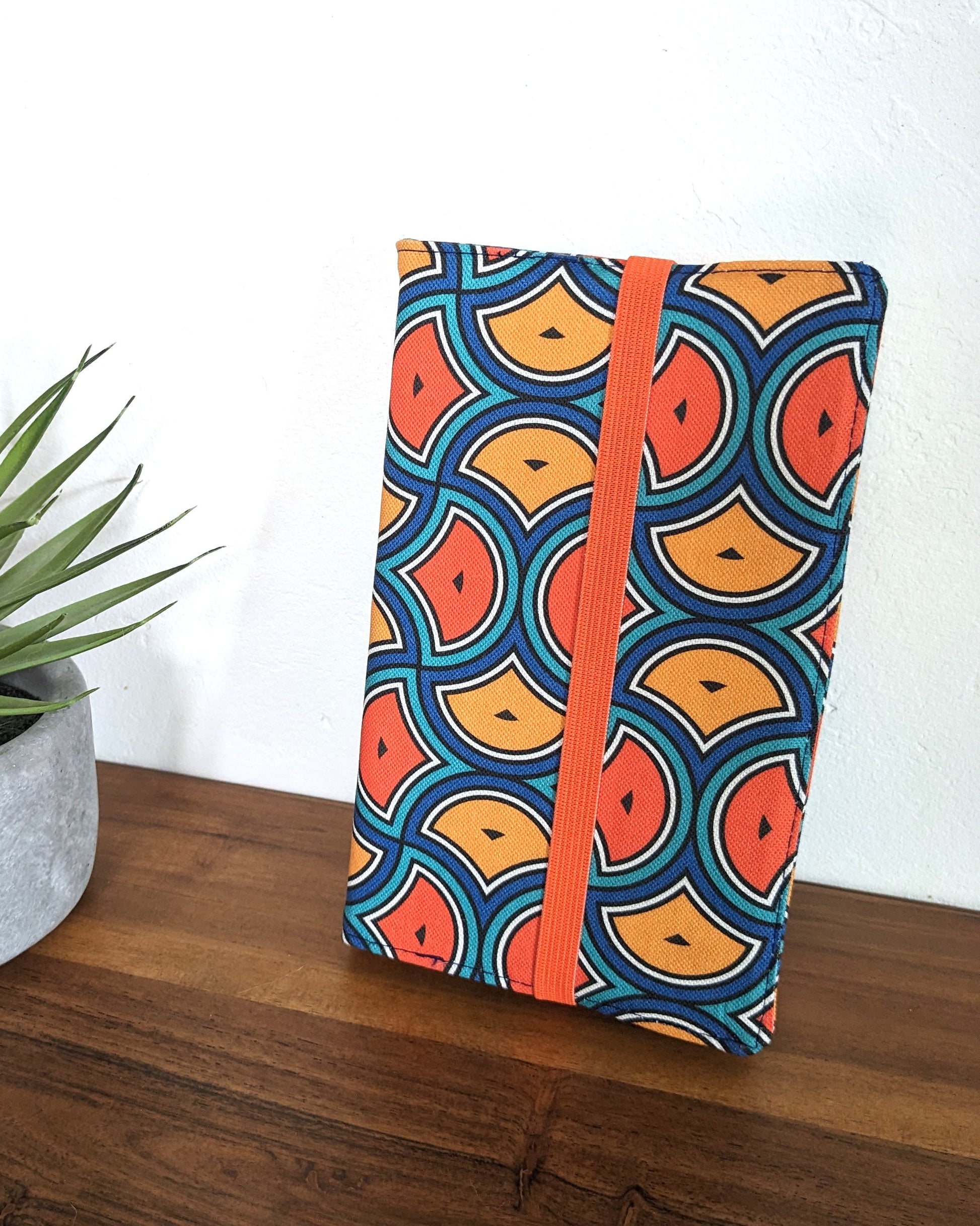 cadeau lectrice couvre livre motifs wax