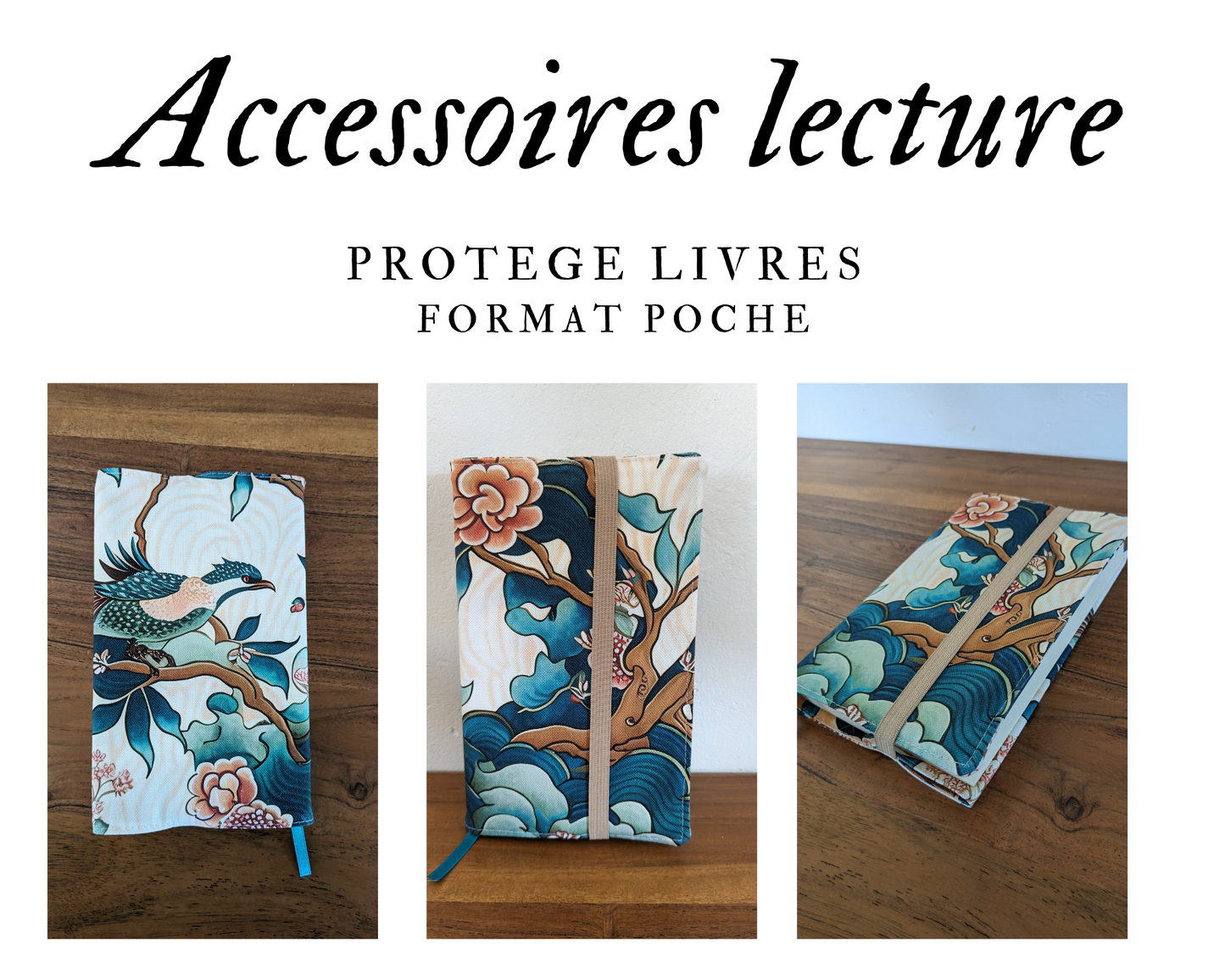 Protège livre format poche - Phoenix