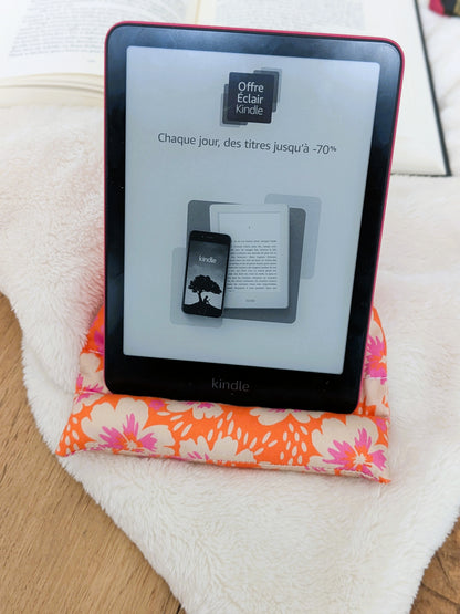coussin de lecture kindle