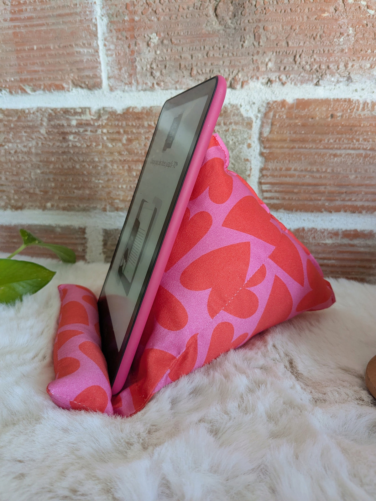 coussin de lecture pour liseuse