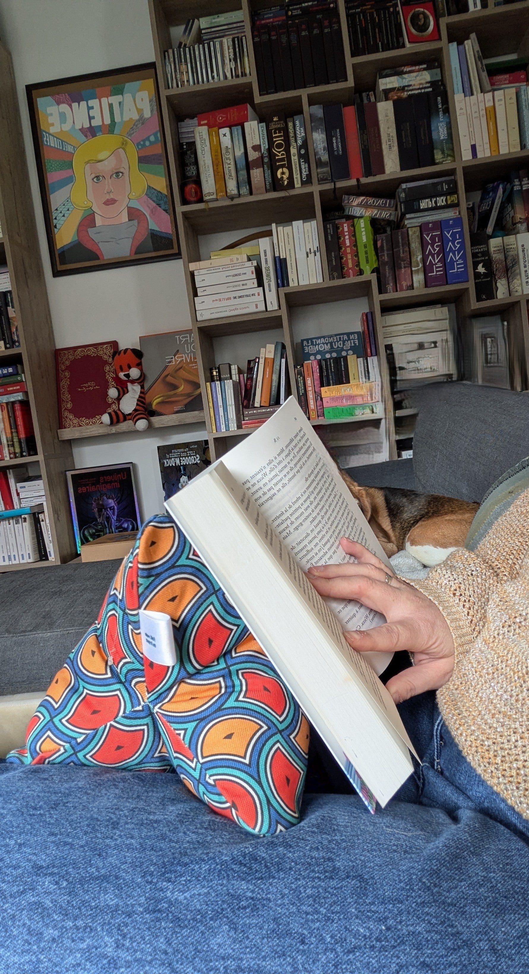 coussin-de-lecture-tissu-coton-motif-vagues-vintage