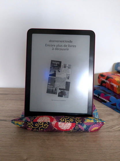 coussin de lecture pour e-reader