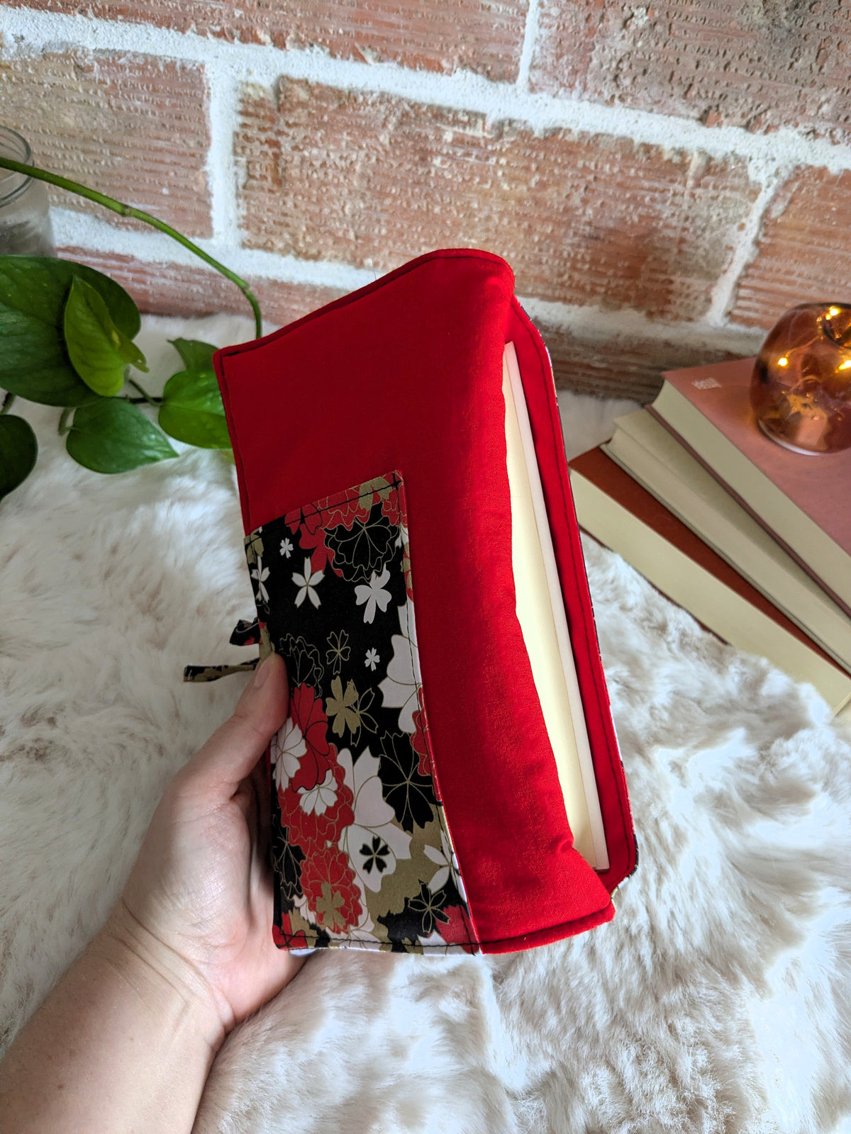 Pochette livre molletonnée