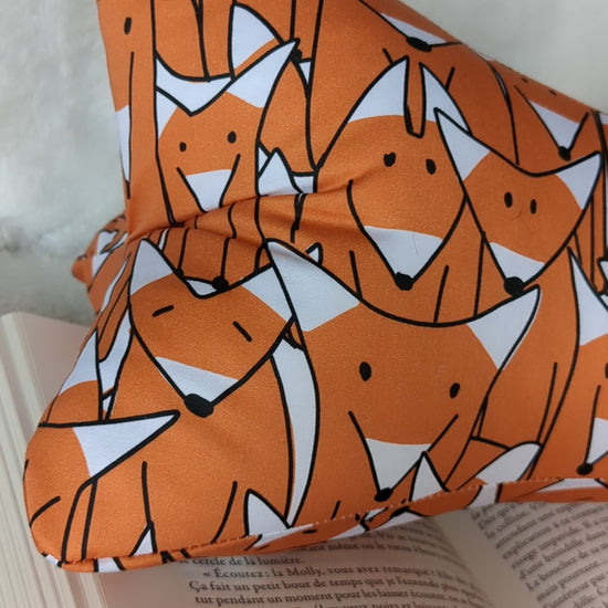 Coussin de lecture fabriqué en France