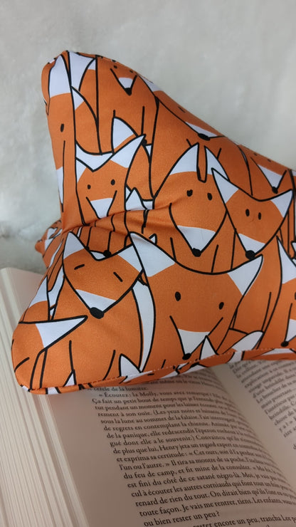 Coussin de lecture fabriqué en France