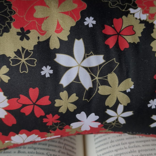 Os de lecture artisanal tissu japonais