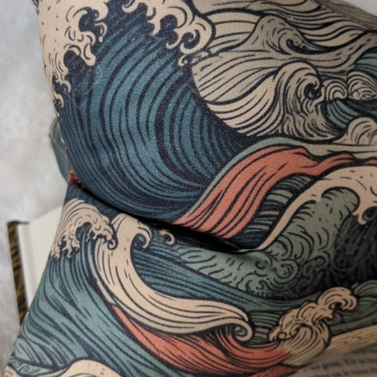 Coussin de lecture fait main en France