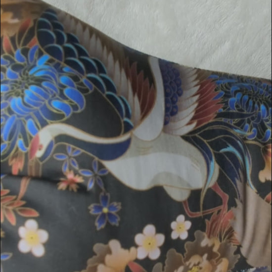 Os de lecture fleurs japon grues japonaises