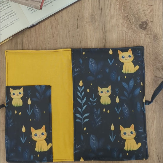 Housse de transport de livre chat