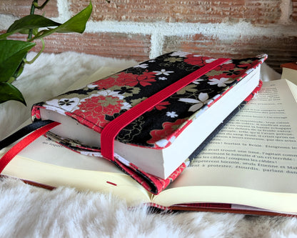 protège livre en tissu ajustable