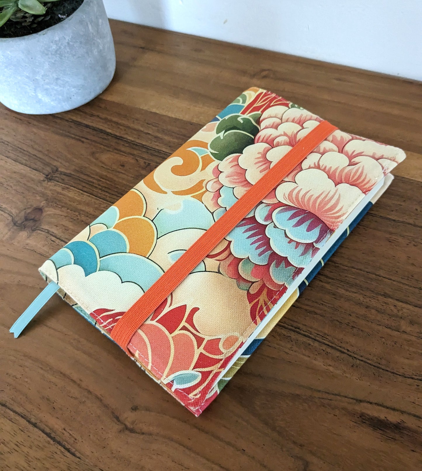 couvre livre de poche tissu japonais