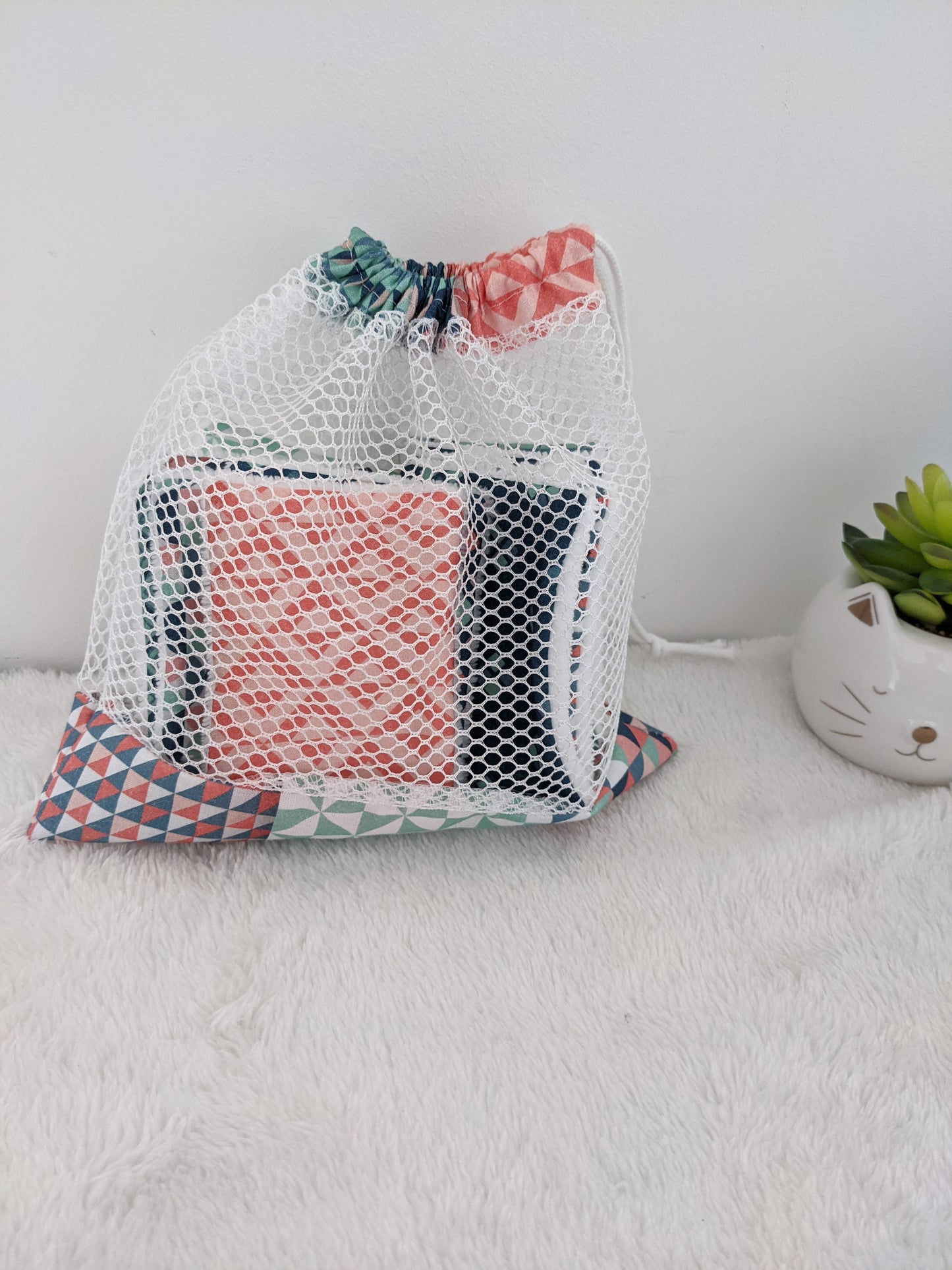 Lingettes lavables en coton BIO certifié GOTS, réutilisable, zéro déchet