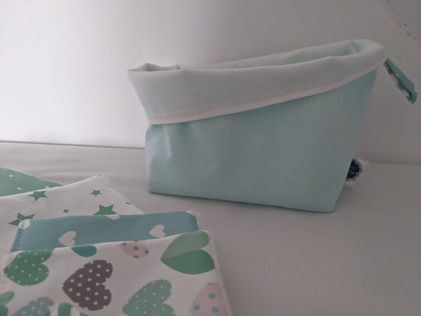 Lot de lingettes bébé lavables en coton BIO certifié GOTS - Edition limité